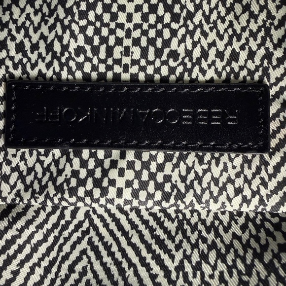 NWOT Rebecca Minkoff Bright Blue Leather Flap Crossbody Bag Clip Dust Bag - Picture 3 of 11